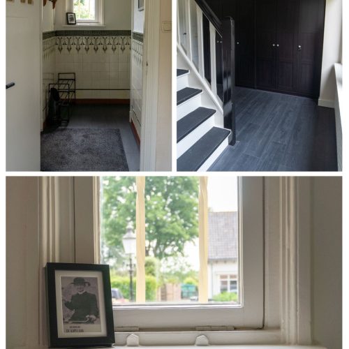 Hal van vakantiewoning De Kapelaan. Vakantiewoningen De Pastorie in het Land van Maas en Waal.